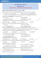 Đề thi học kì 2 Địa lí 12 - Đề số 3